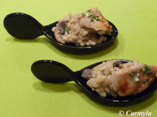 LOMO CON RISOTTO DE CHAMPIÑONES 2