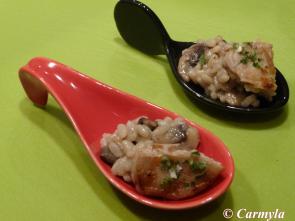 LOMO CON RISOTTO DE CHAMPIÑONES 4