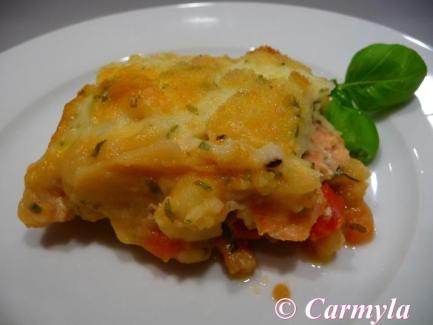 RECETA DE GRATINADO DE PESCADOS A LA CARMYLA