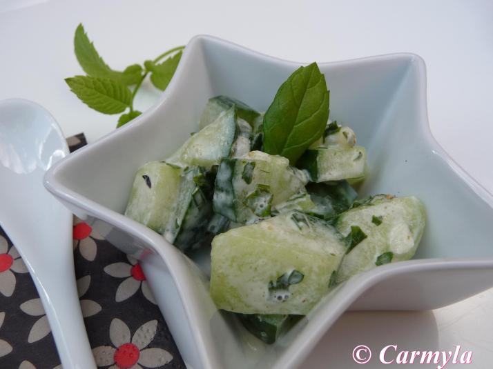 ENSALADA DE PEPINO CON YOGURT 4