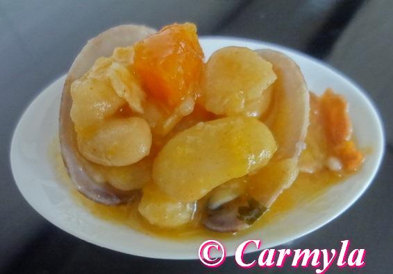 ALUBIAS BLANCAS CON ALMEJAS 2