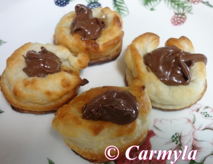 HOJALDRITOS DE CHOCO