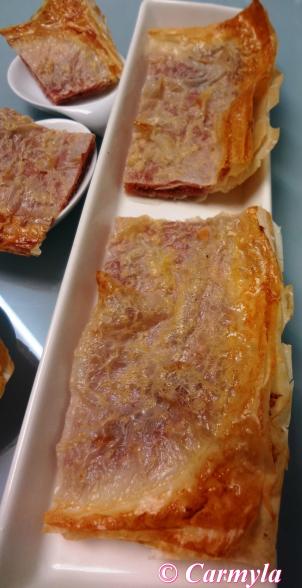 MILHOJA DE PATÉ Y JAMÓN BUFFET