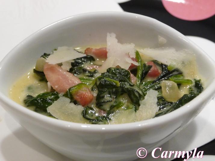 ESPINACAS A LA CREMA