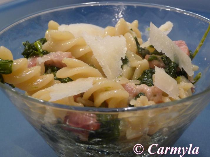 ESPIRALES CON ESPINACAS 1