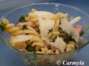 ESPIRALES CON ESPINACAS