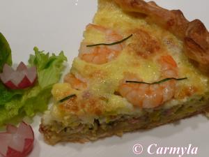 PIZZA DE BACON Y GAMBAS 1