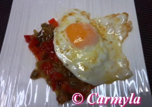 HUEVO DE CODORNIZ CON FRITADA 1