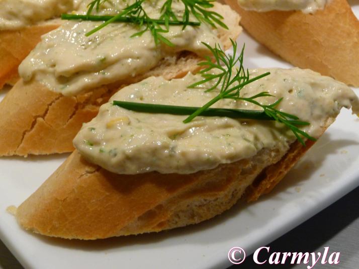 BRUCHETTA DE PATÉ DE SALMÓN buffet 1