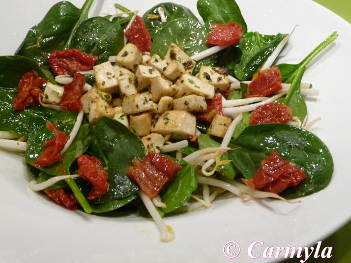 ENSALADA TEMPLADA DE TOFU 1