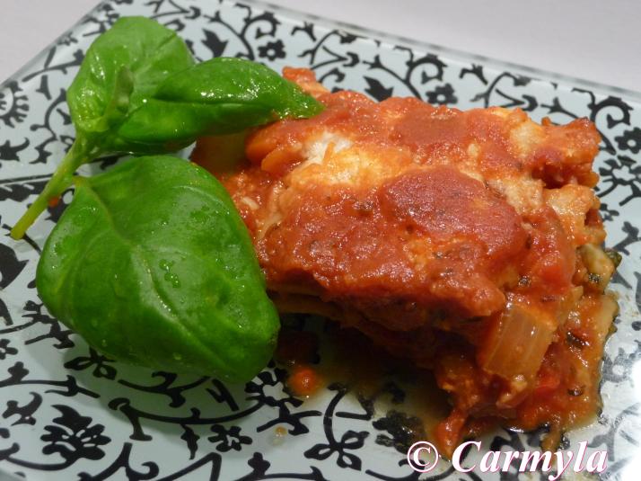 LASAÑA DE GAMBAS tapa