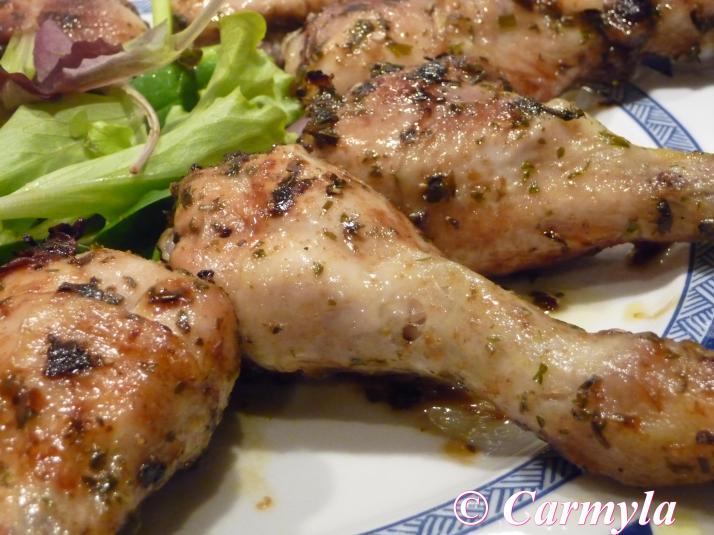 ZANCAS DE POLLO AL HORNO 1