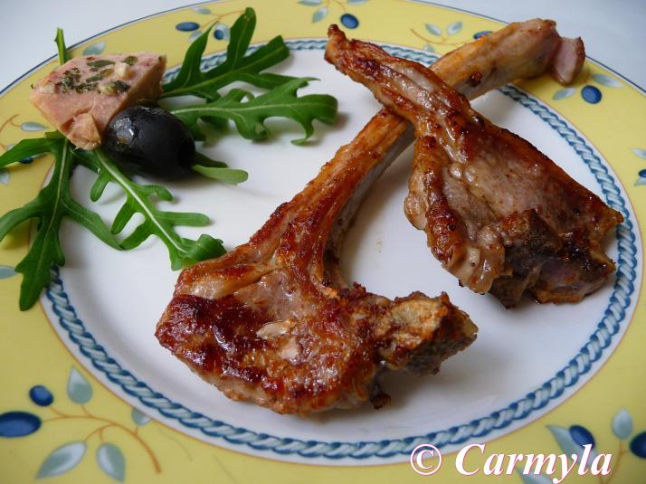 CHULETILLAS A LA PLANCHA