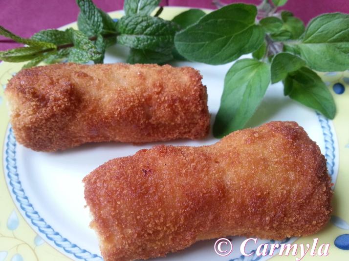 FLAMENQUINES DE JAMÓN SERRANO