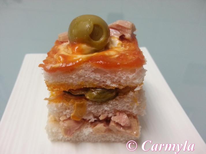 BOCADITOS DE ATÚN CON MEJILLÓN