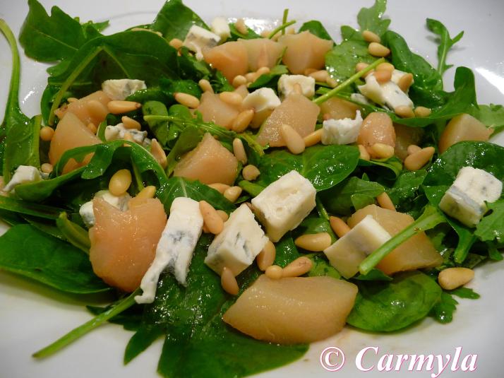 ENSALADA DE PERA Y QUESO