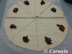 MINI-CRUASANES DE CHOCO prep 1