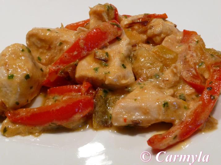 POLLO EN SALSA CREMOSA 1