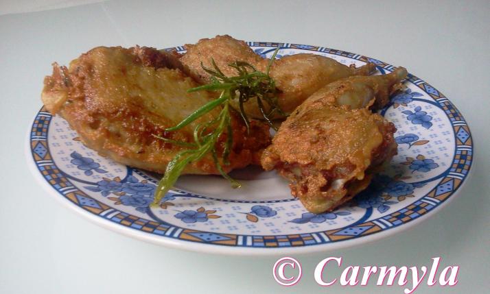 POLLO FRITO MARINADO 1