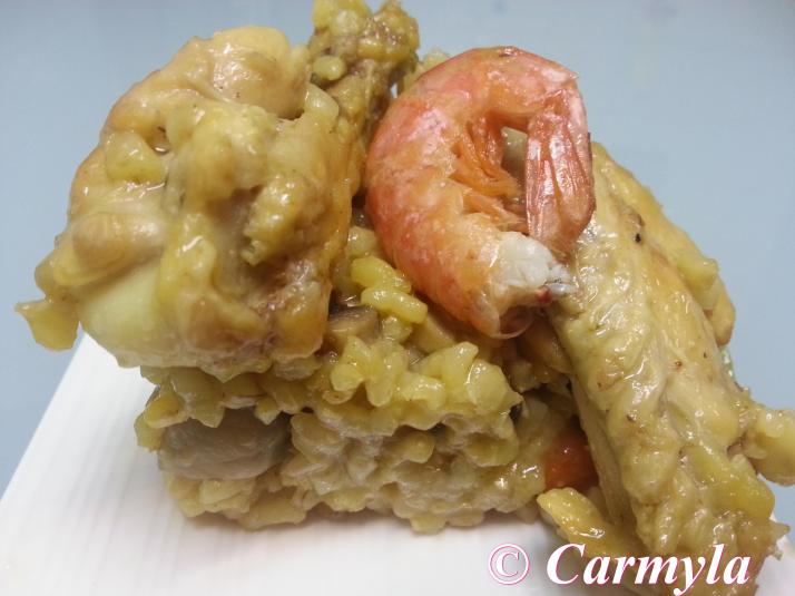 ALITAS DE POLLO CON ARROZ