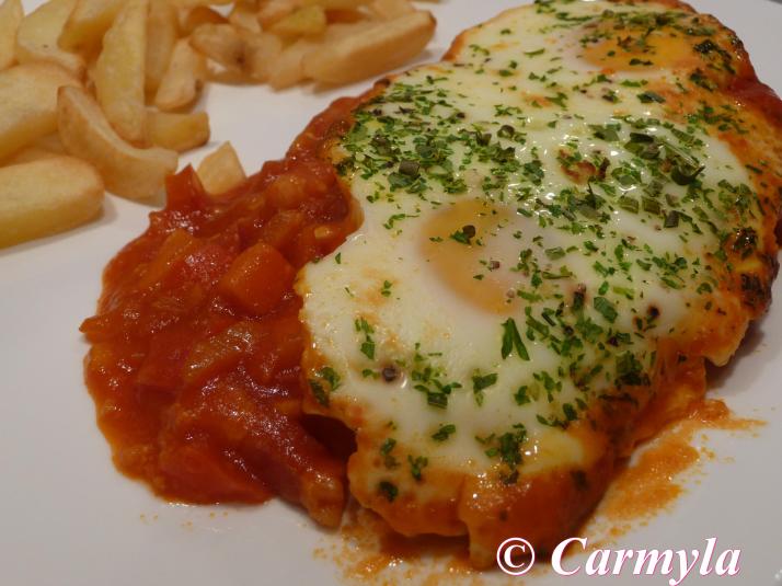 HUEVOS CON TOMATE