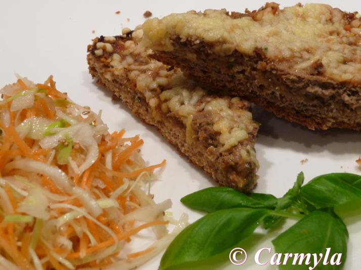 PAN PIZZA CON CARNE plato combinado 2