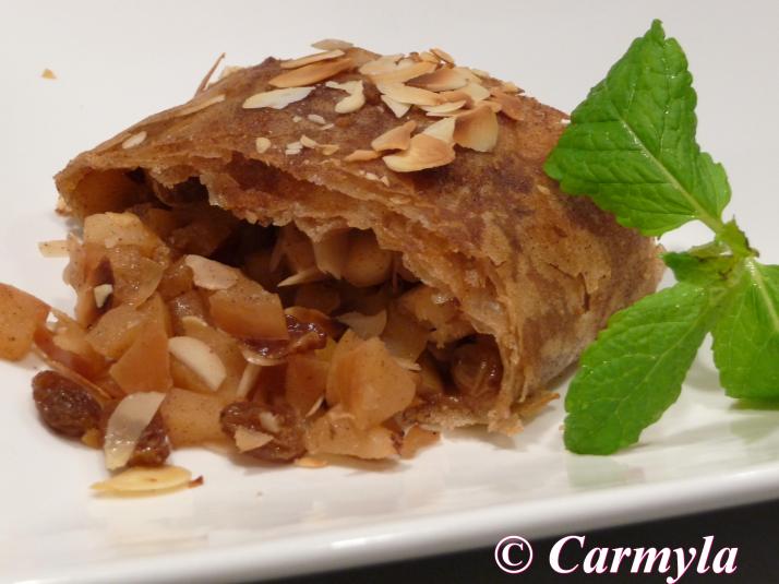 STRUDEL DE MANZANA tapa