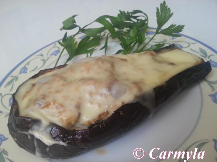 CLICK EN LA FOTO PARA VER LA RECETA COMPLETA BERENJENA RELLENA DE CARNE 1