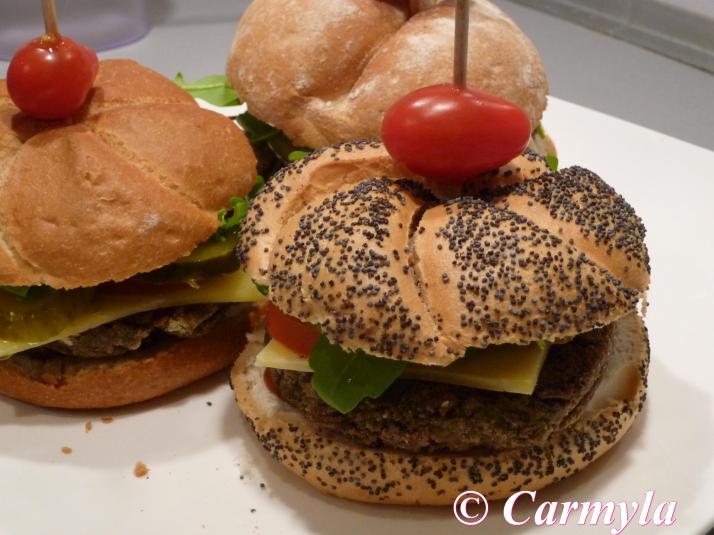 HAMBURGUESA VEGETARIANA DE LEGUMBRES 2