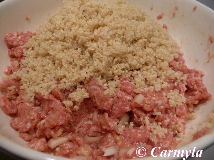 PIMIENTOS RELLENOS CON QUINOA prep 3