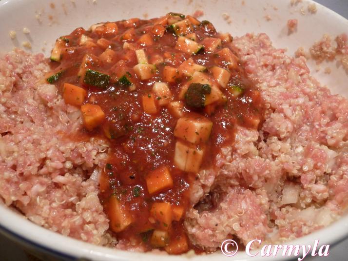 PIMIENTOS RELLENOS CON QUINOA prep 5