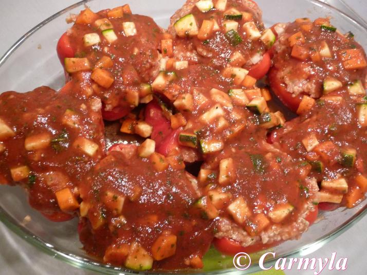 PIMIENTOS RELLENOS CON QUINOA prep 6