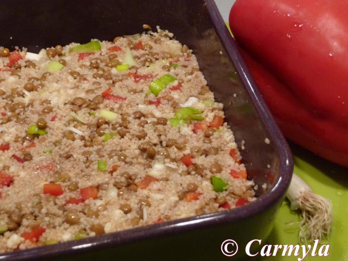 TRIANGULOS DE LENTEJAS Y COUSCOUS prep 2