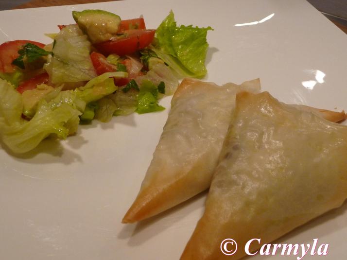 TRIANGULOS DE LENTEJAS Y COUSCOUS tapa 1