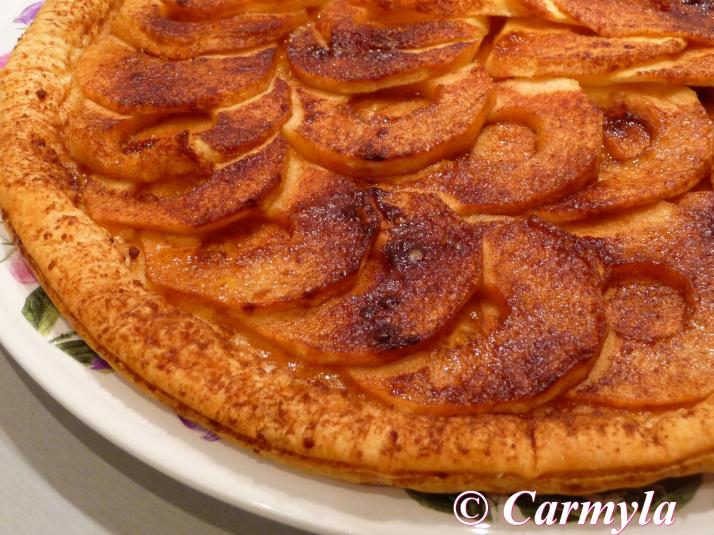 TARTA BÁSICA DE MANZANA  bandeja  1