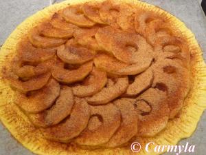 TARTA BÁSICA DE MANZANA prep 4