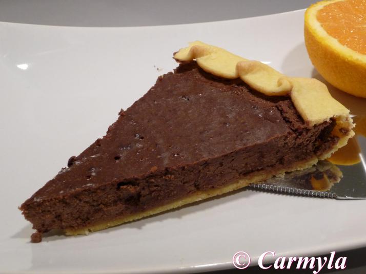 TARTA DE RICOTTA Y CACAO  tapa