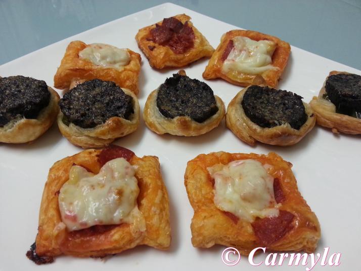 VOLCANES DE MORCILLA bandeja combinada