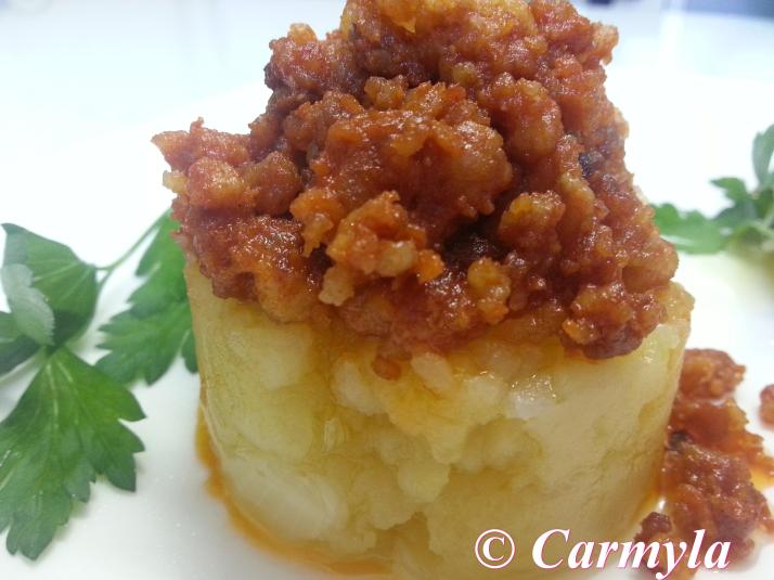 TONEL DE PICADILLO DE CHORIZO 2