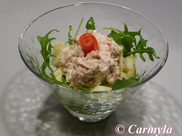 ENSALADA DE SARDINAS Y PATATA