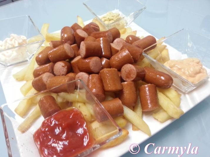 SALCHICHAS CON PATATAS 2