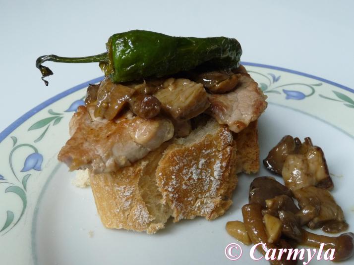 SOLOMILLO CON REVUELTO DE SETAS 2