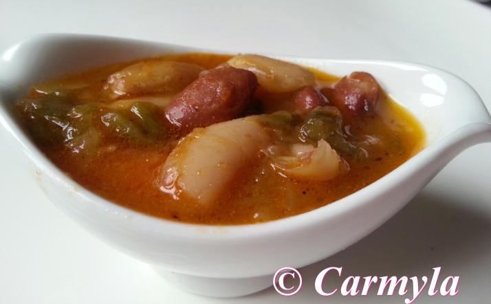 TAPA DE POTAJE DE MOROS Y CRISTIANOS