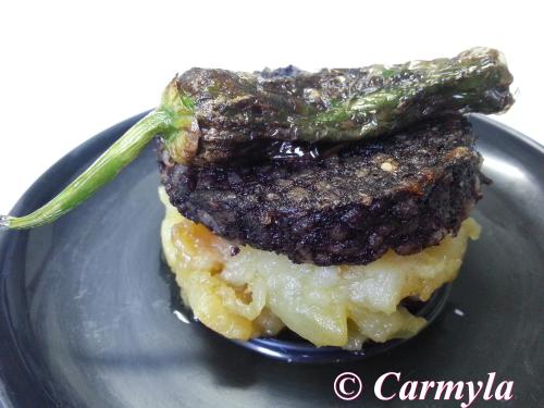 TIMBAL DE PATATA Y MORCILLA 2