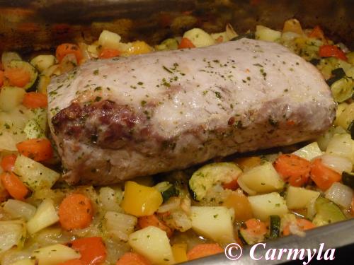 ASADO DE LOMO CON VERDURAS prep 2