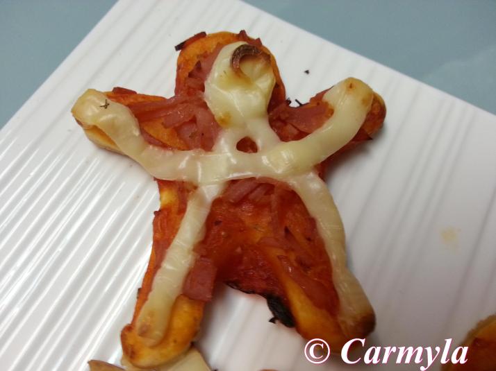MINI PIZZA MUÑECO