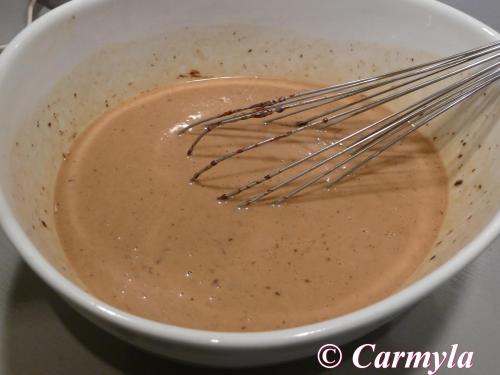 QUICHE DULCE DE PASTA DE CHOCOLATE prep 1