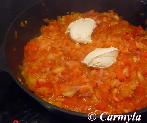 CALABACÌN REDONDO CON BACON Y MASCARPONE prep 3