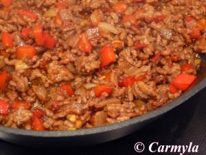 EMPANADA DE CARNE CON CHAMPIÑONES prep 1