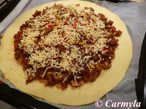 EMPANADA DE CARNE CON CHAMPIÑONES prep 3